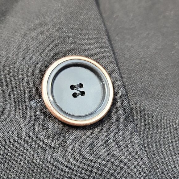 🔸️🔺️NWT Catherine Malandrino Black Buttoned Front Skirt w/Pockets Size 10 - Picture 5 of 10